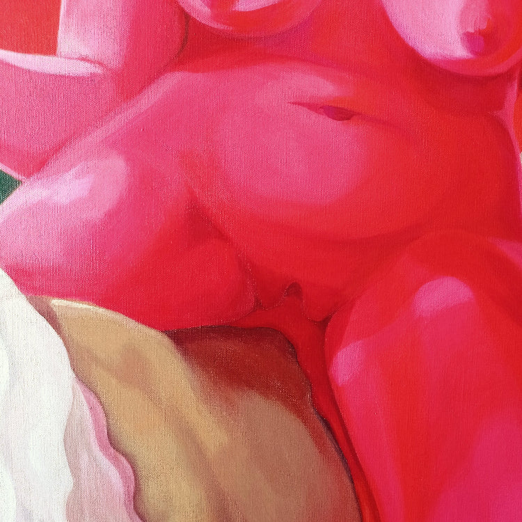 'Eve - Open And Safe' original painting