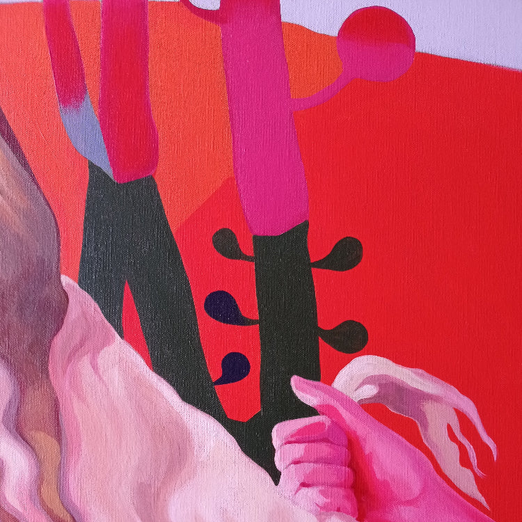 'Eve - Open And Safe' original painting