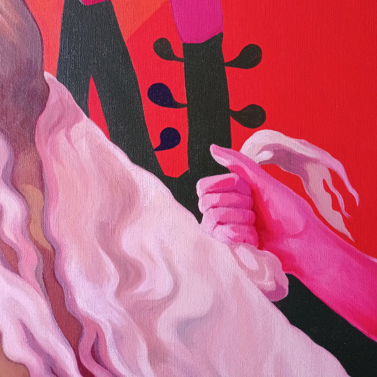 'Eve - Open And Safe' original painting