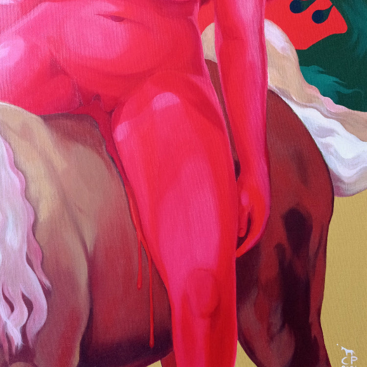 'Eve - Open And Safe' original painting