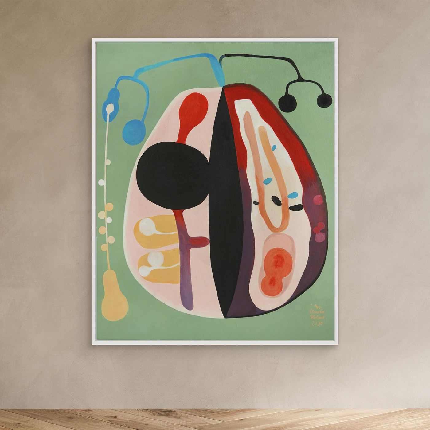 'Universelle Geschichten' gerahmter Leinwanddruck