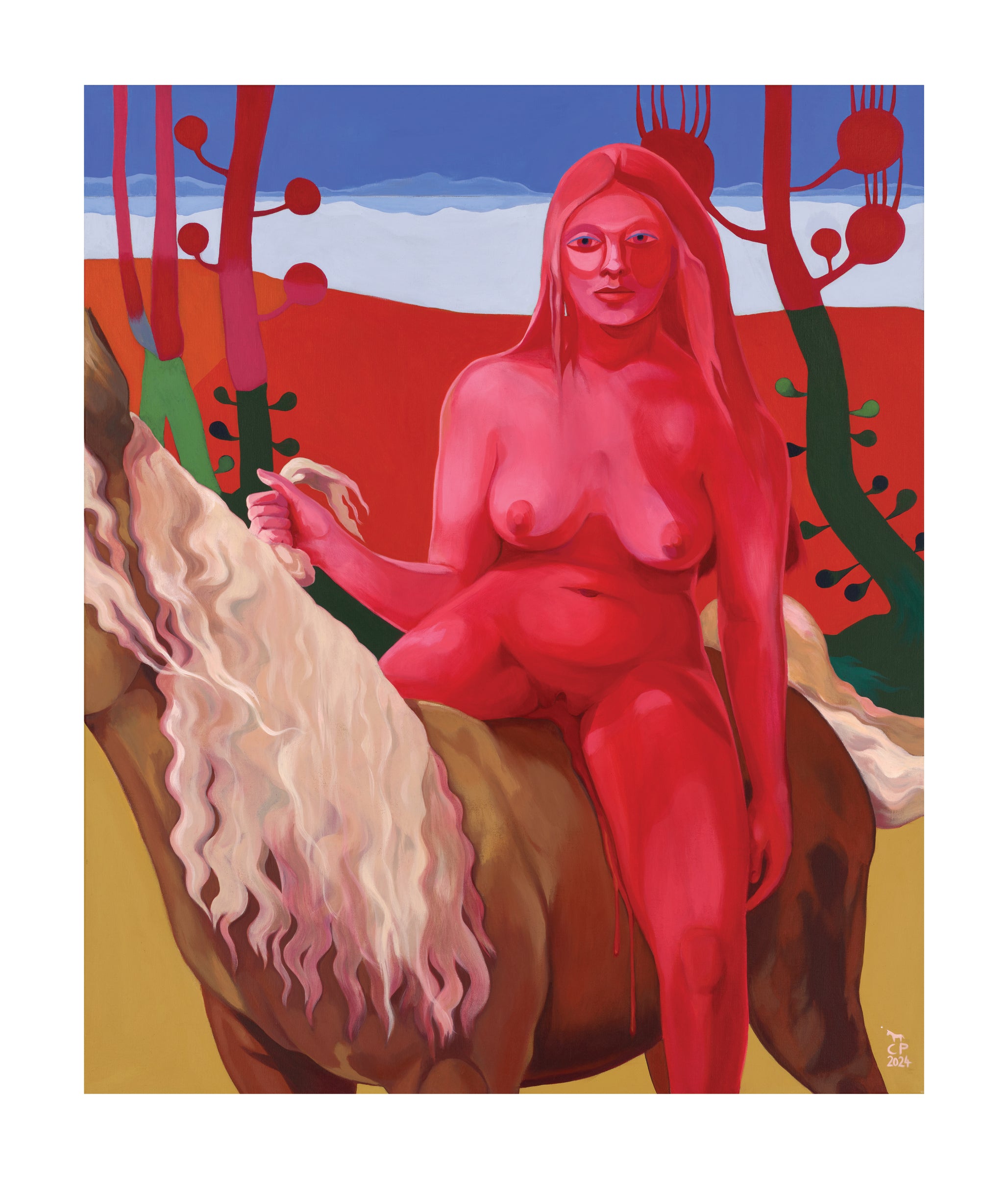 'Eva - Offen Und Sicher' *Limited Edition* Fine-Art-Druck