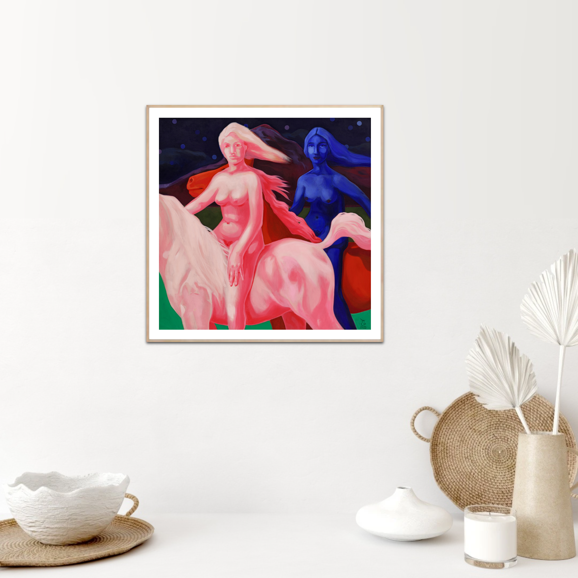 'Beschütztes Land' *Limited Edition* Fine-Art-Druck