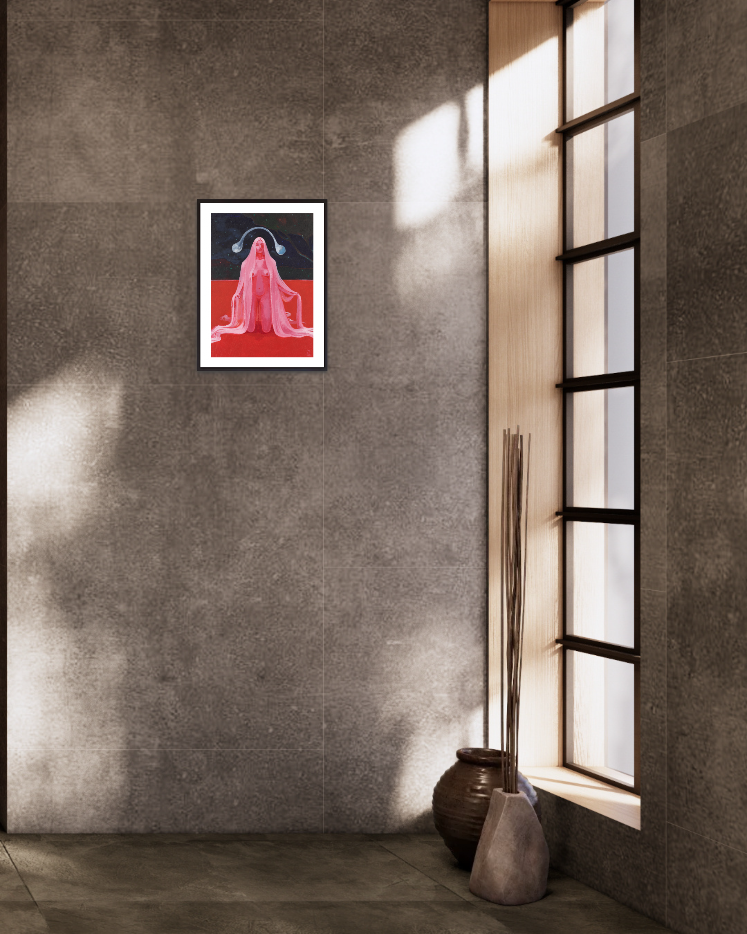'Warten Auf Das Ende Aller Kriege' *Limited Edition* Fine-Art-Druck