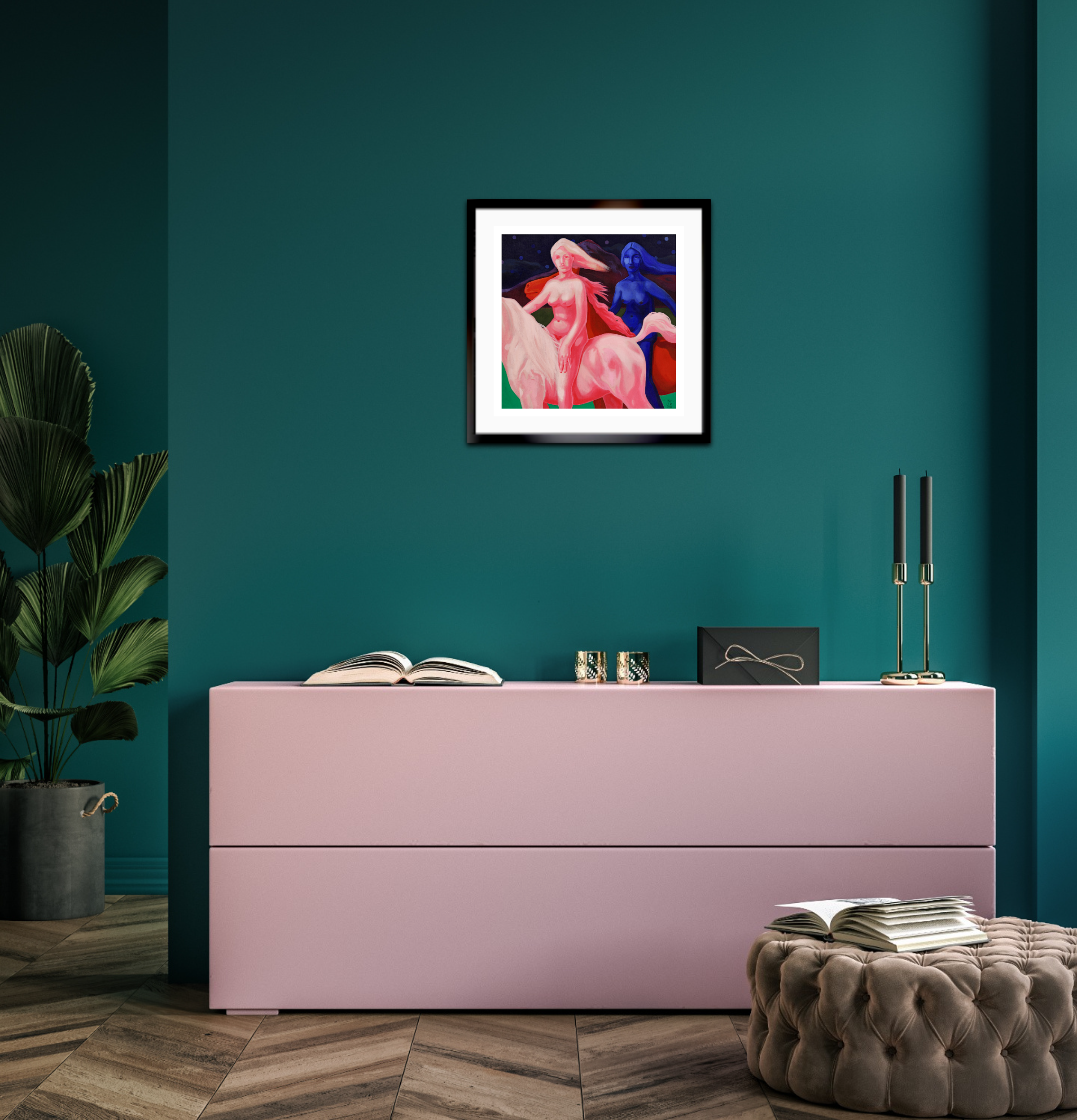 'Beschütztes Land' *Limited Edition* Fine-Art-Druck