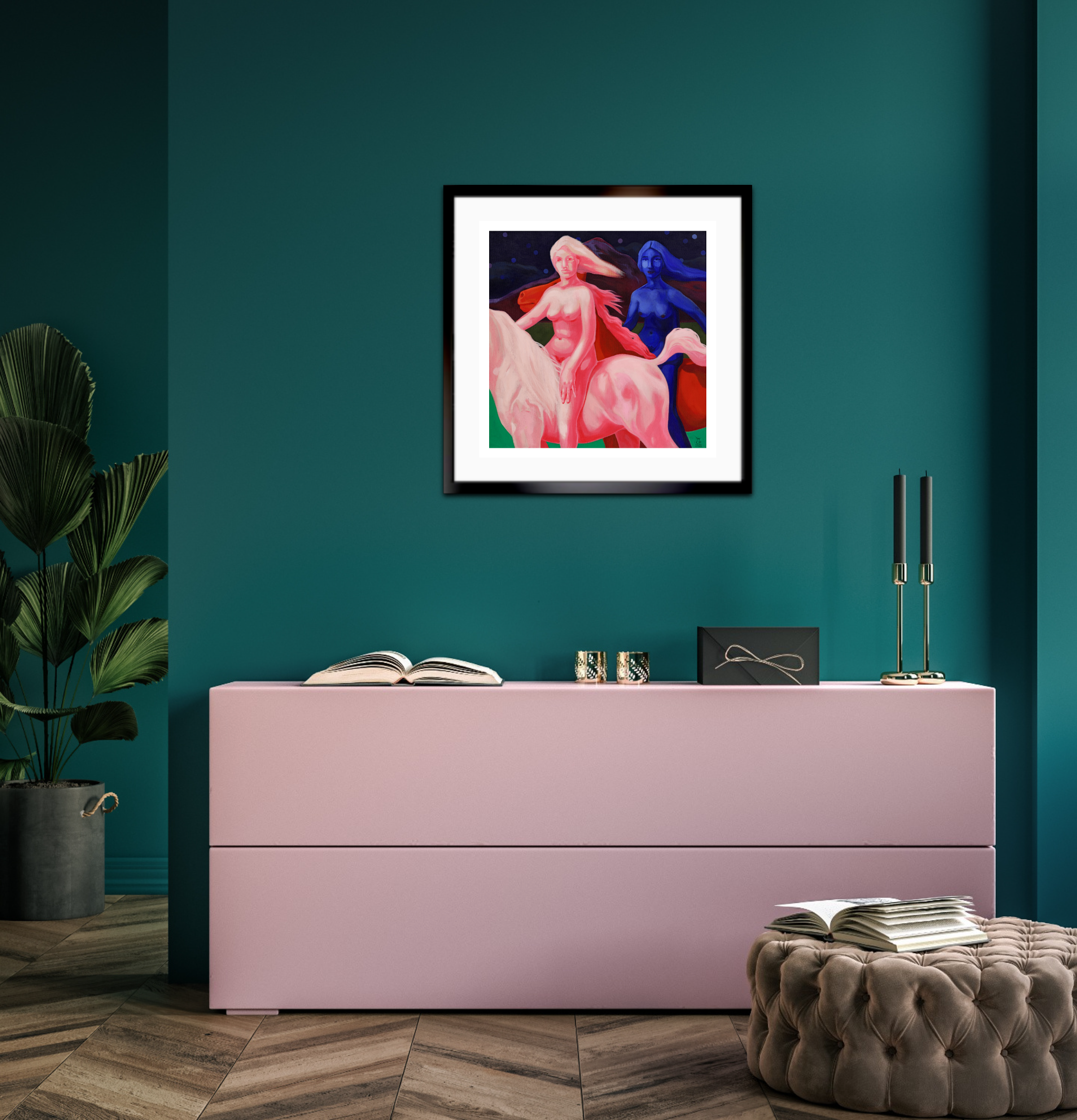 'Beschütztes Land' *Limited Edition* Fine-Art-Druck