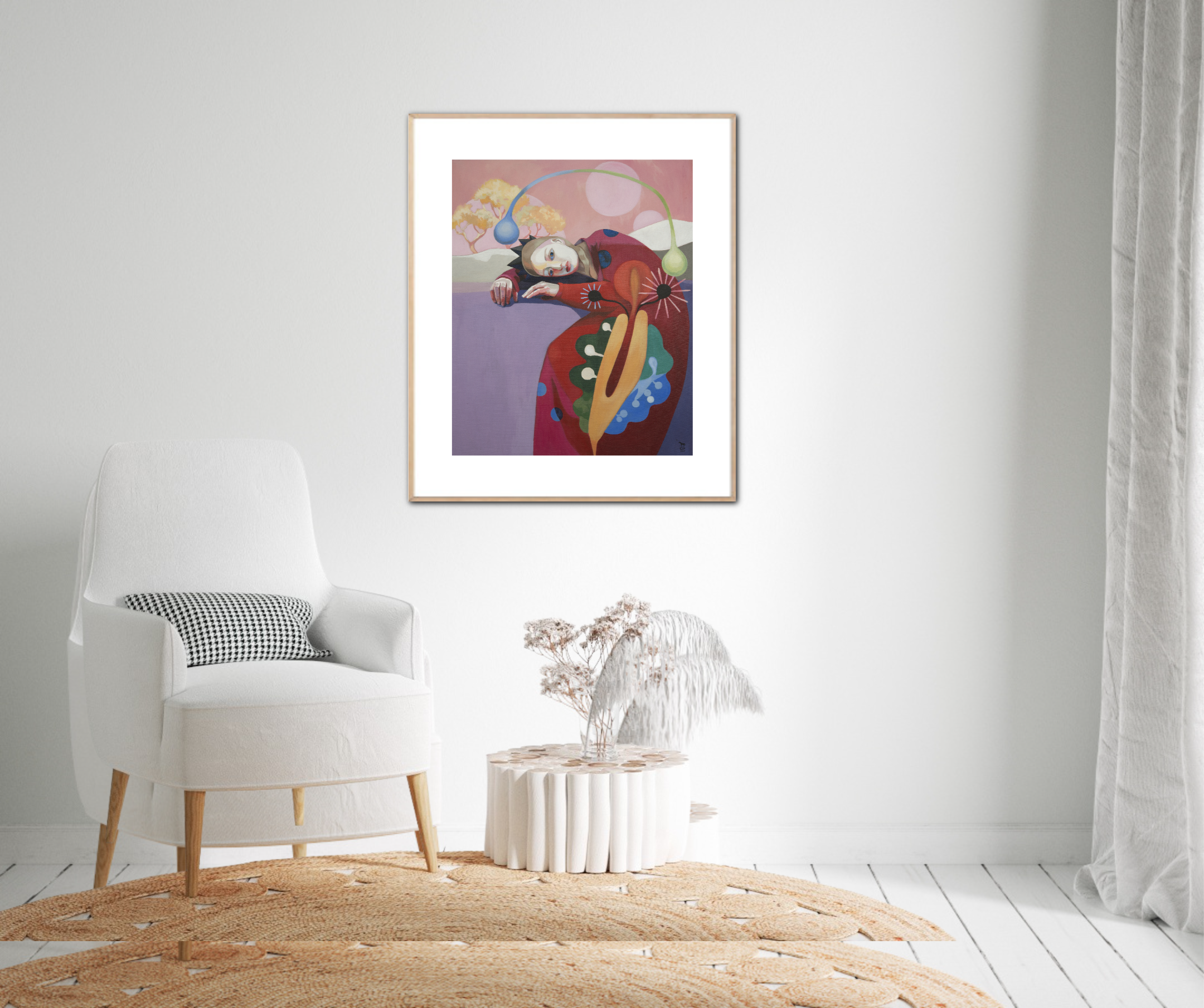 'The Word Surrender' Fine Art Print