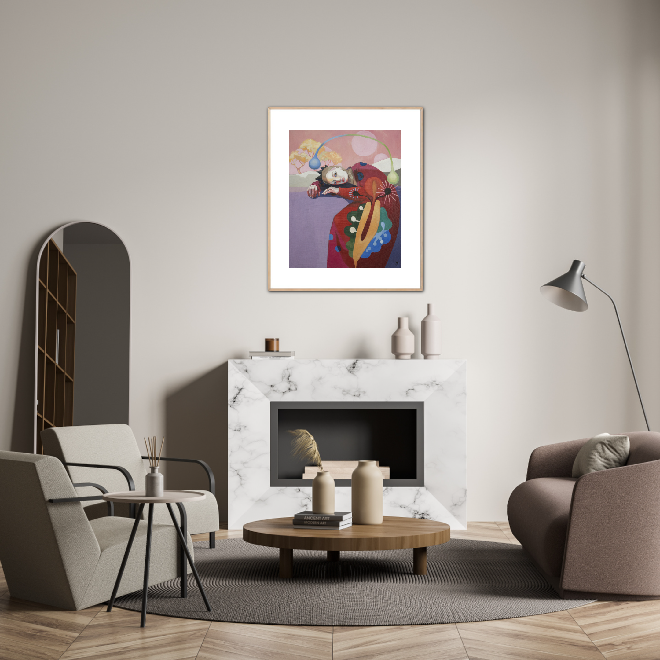 'The Word Surrender' Fine Art Print