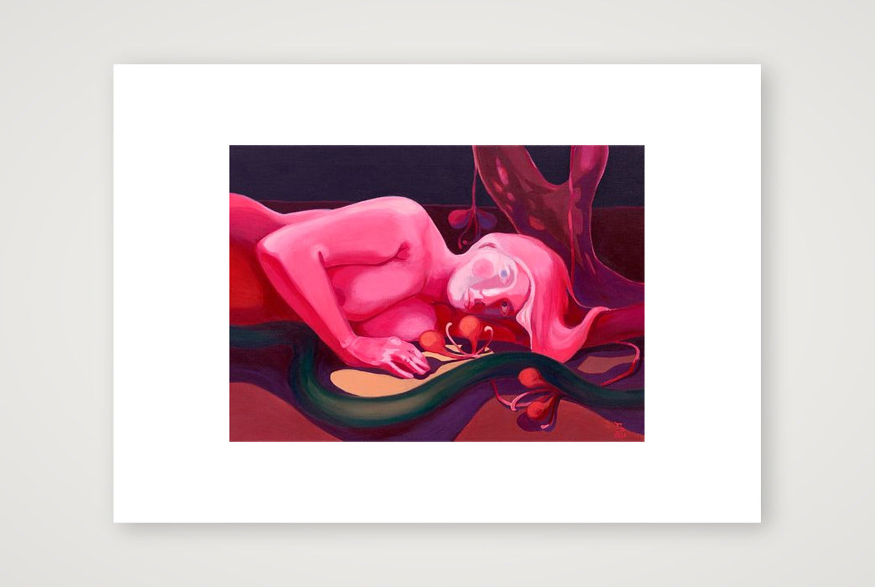 'Ungelebtes Potenzial' Fine-Art-Druck — A4 (30×21cm, 12×8") Print only