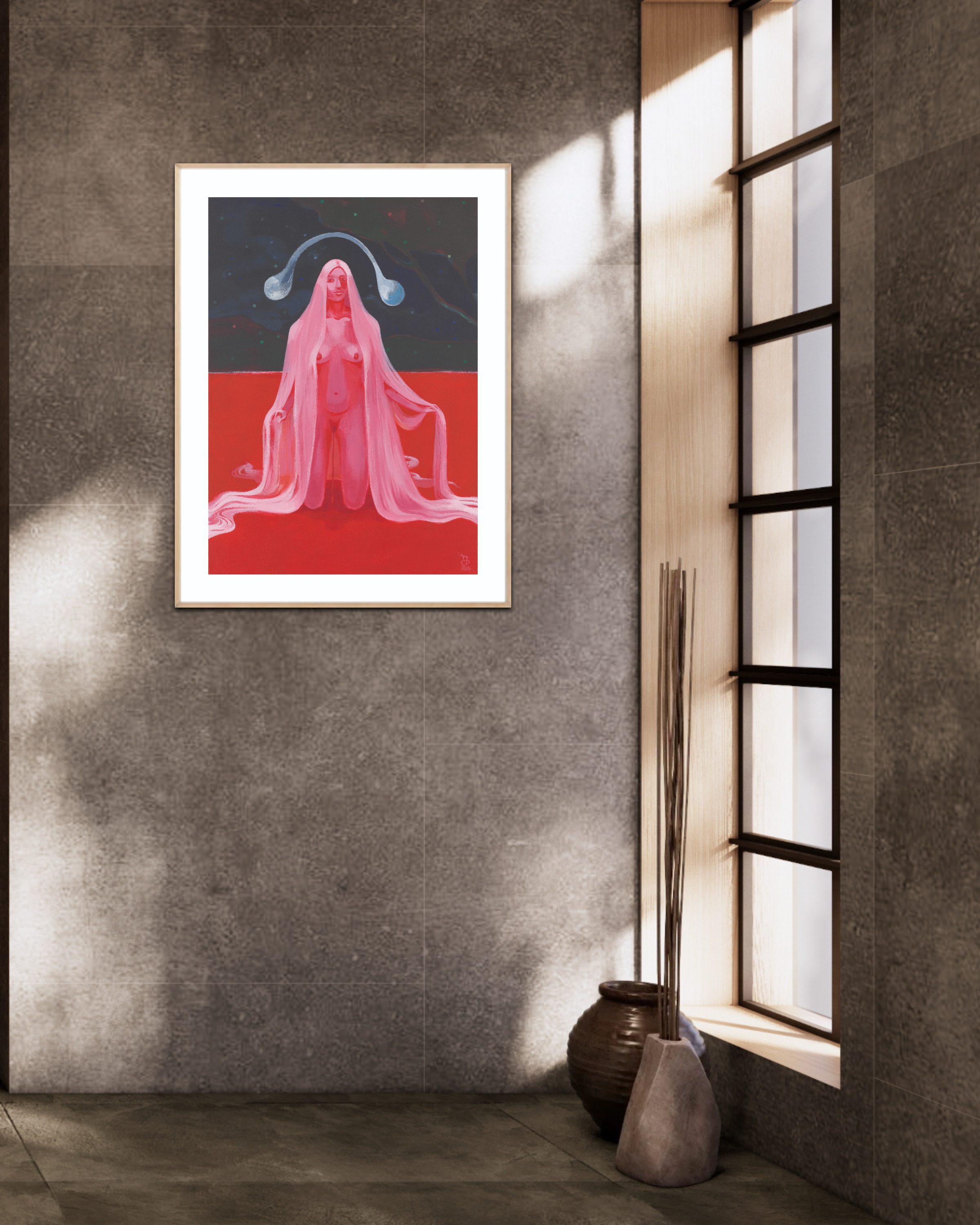 'Warten Auf Das Ende Aller Kriege' *Limited Edition* Fine-Art-Druck