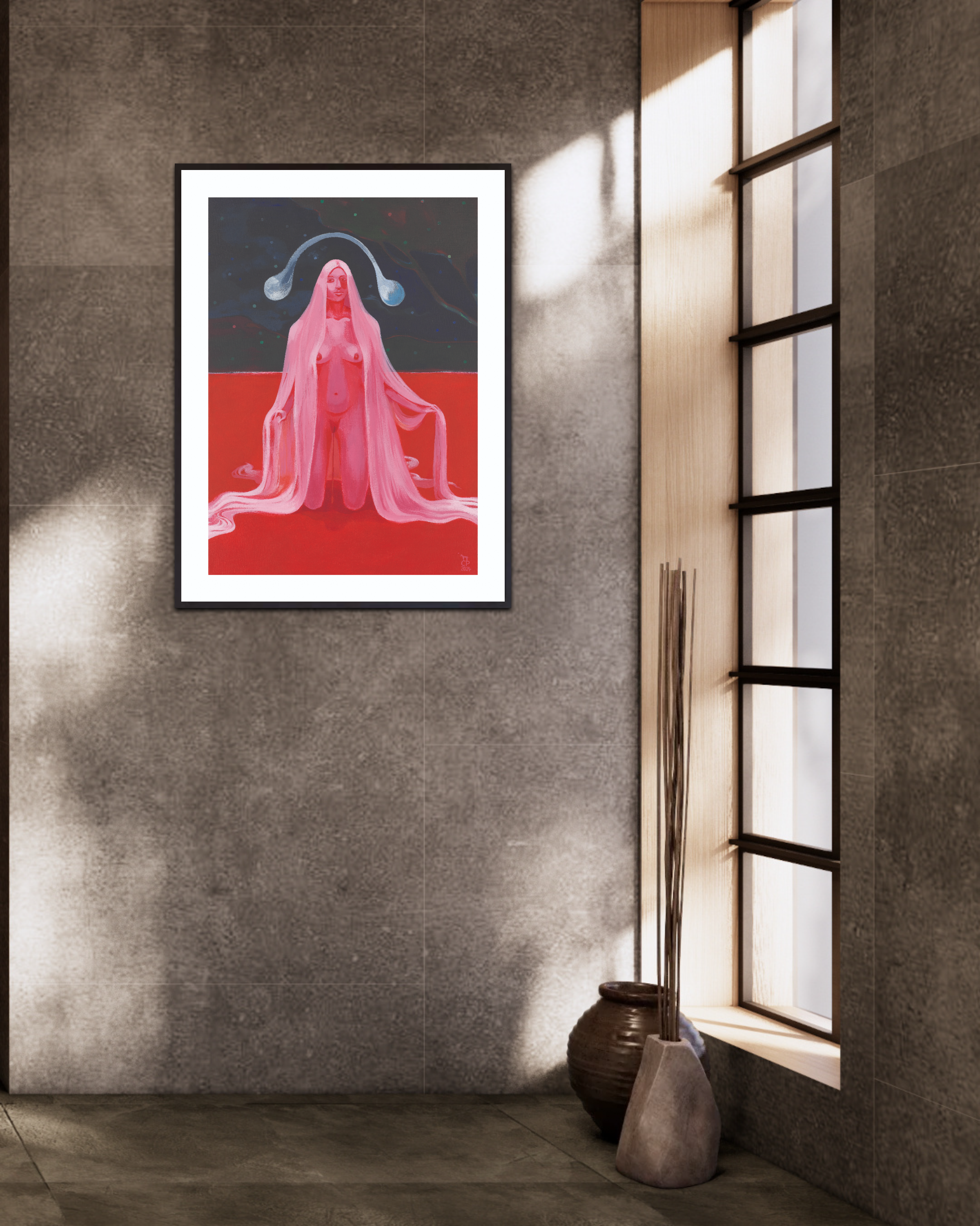 'Warten Auf Das Ende Aller Kriege' *Limited Edition* Fine-Art-Druck