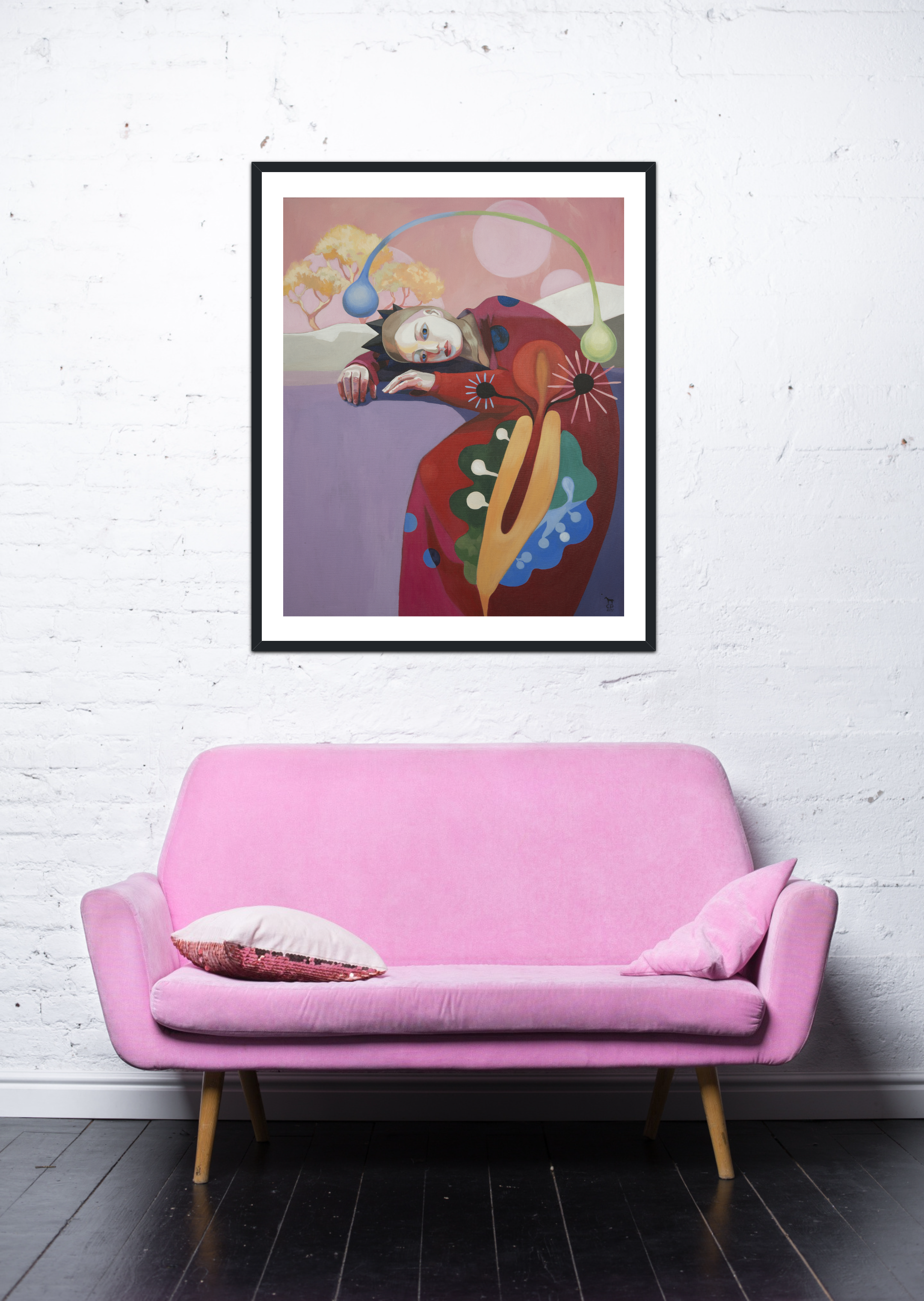 'The Word Surrender' Fine Art Print