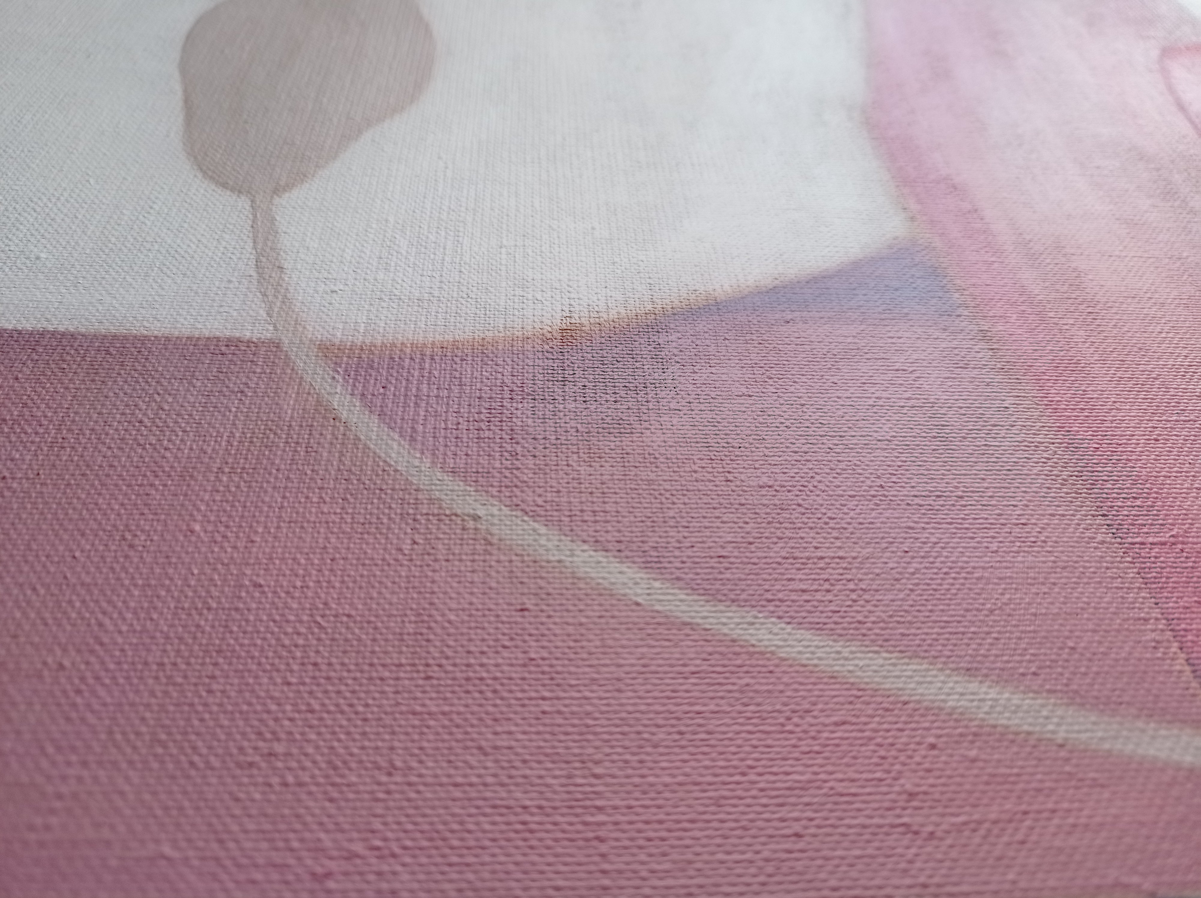 'Etwas In Mir Schaut Auf Das Meer Und Auf Alles Andere Auch' Original inkl. Rahmen