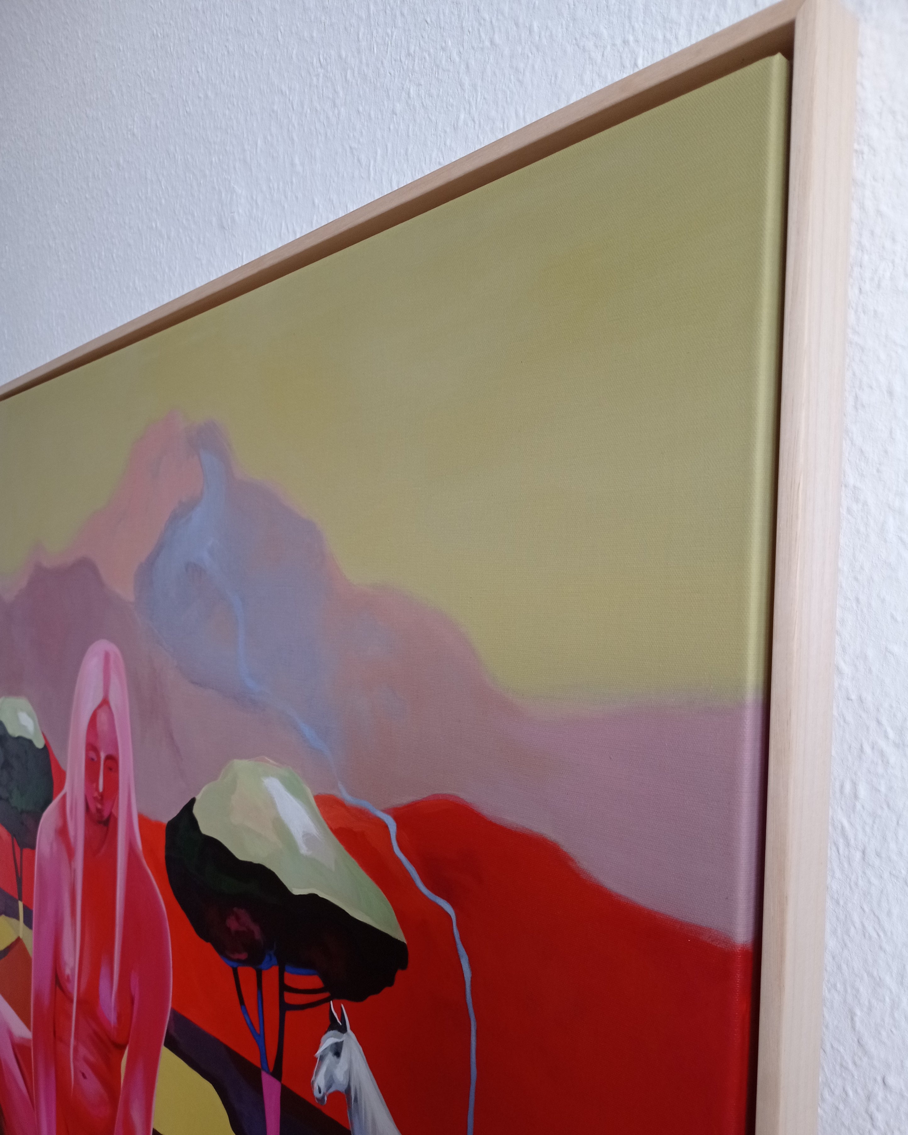 'To Root', limited edition embellished canvas print