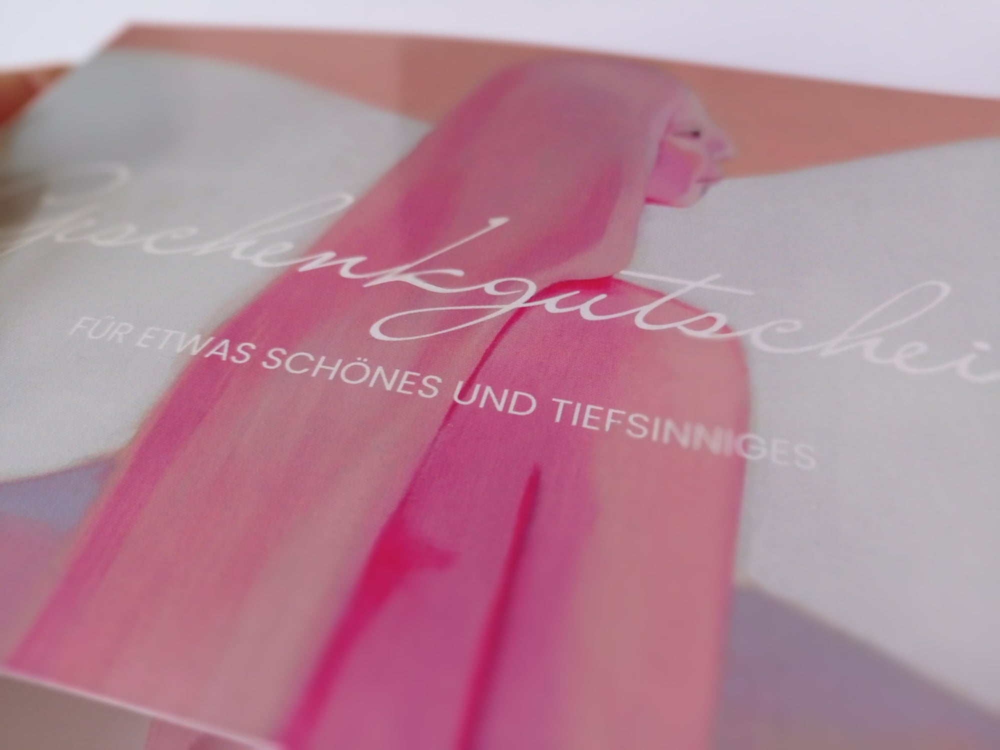 Digital Gift Voucher in German
