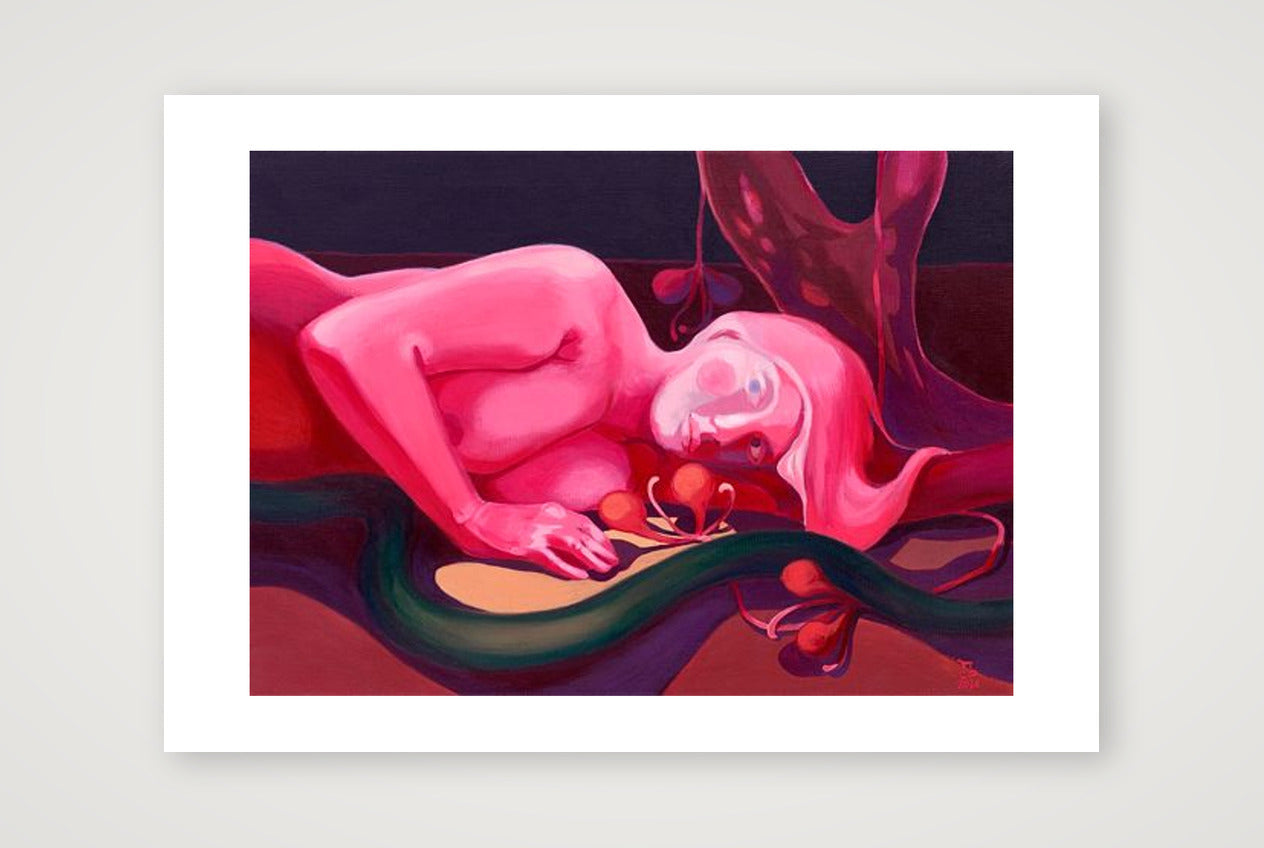 'Ungelebtes Potenzial' Fine-Art-Druck — 84×59cm, 33×23" Print only