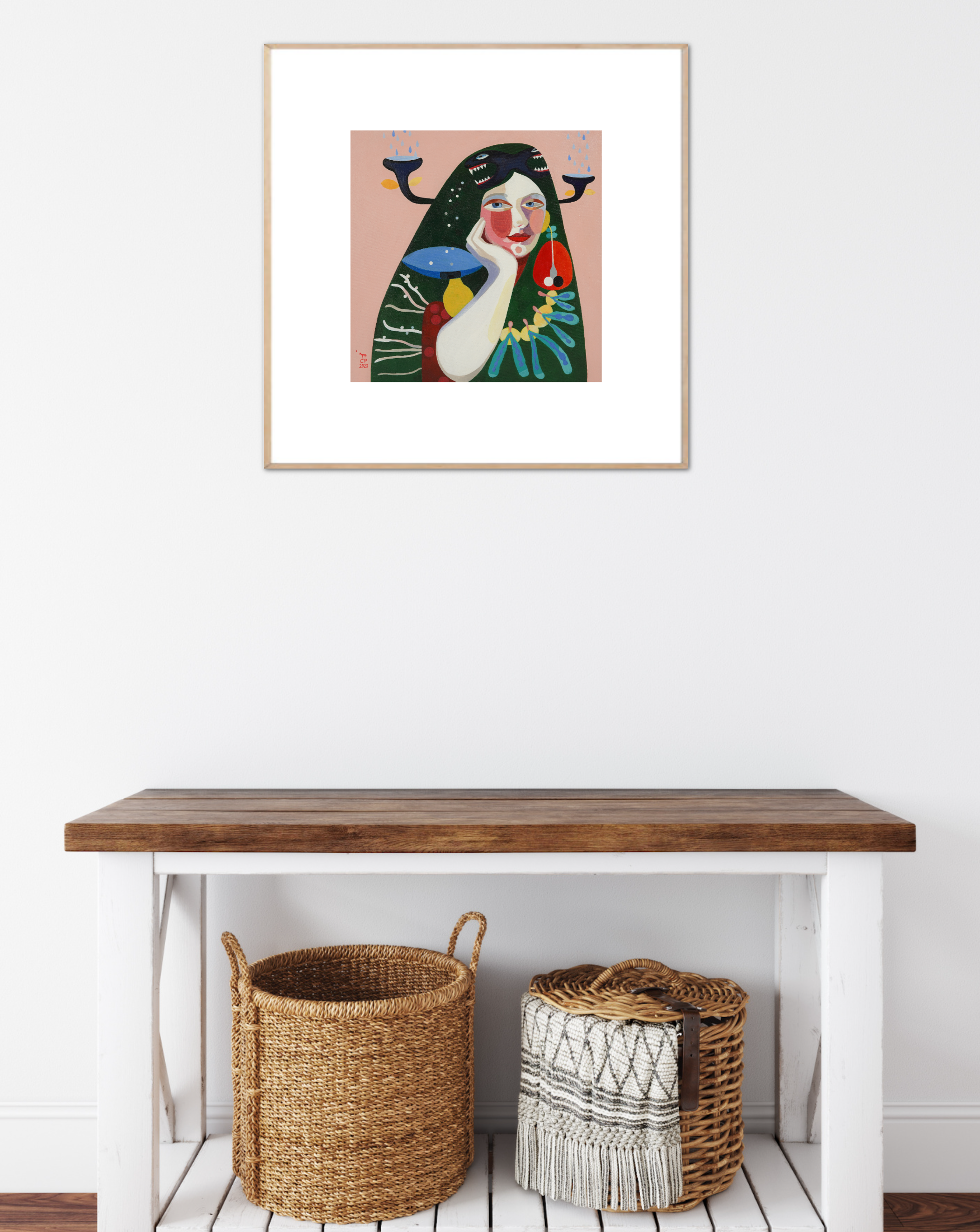 'My Garden' Fine Art Print