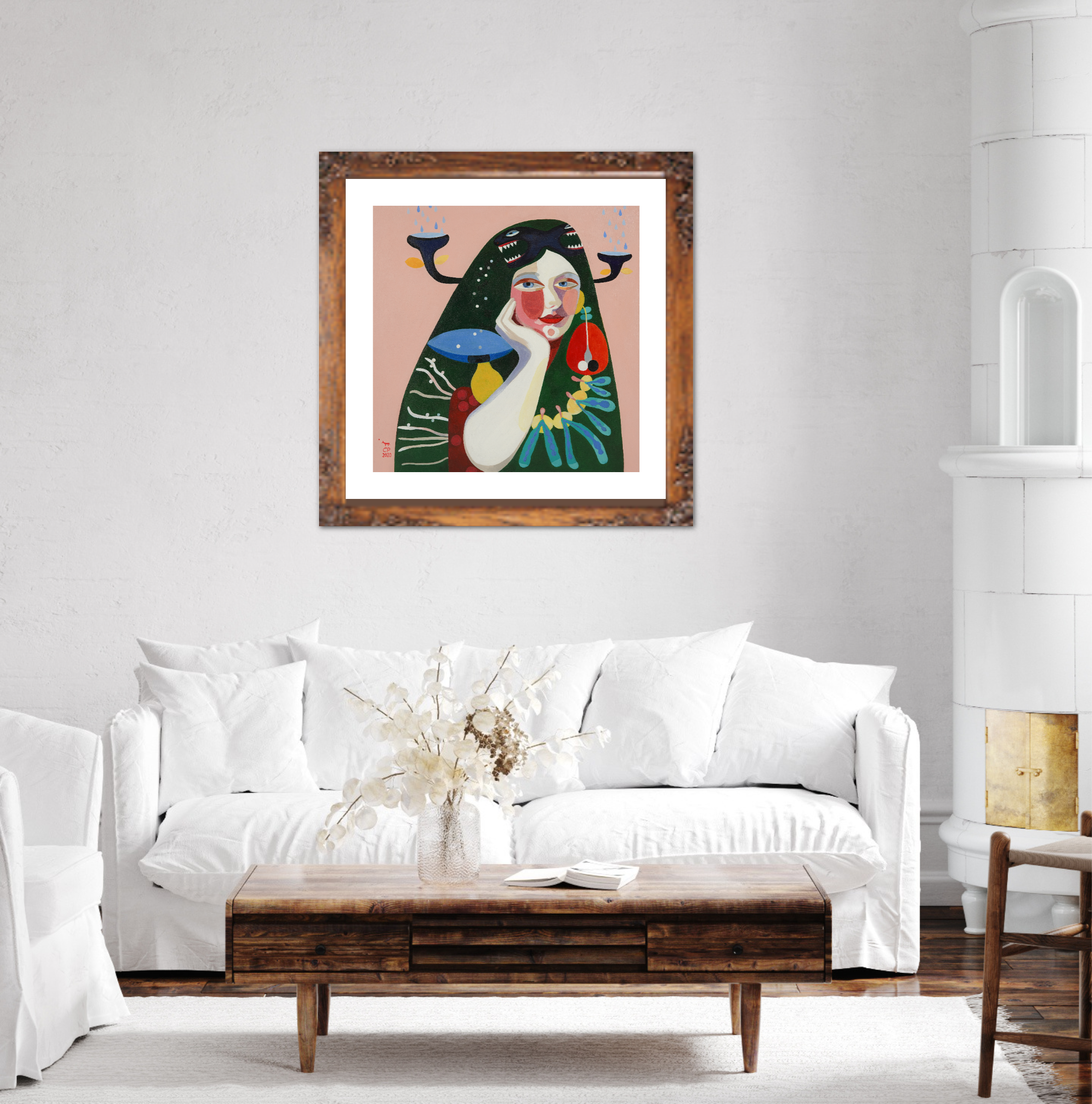 'My Garden' Fine Art Print