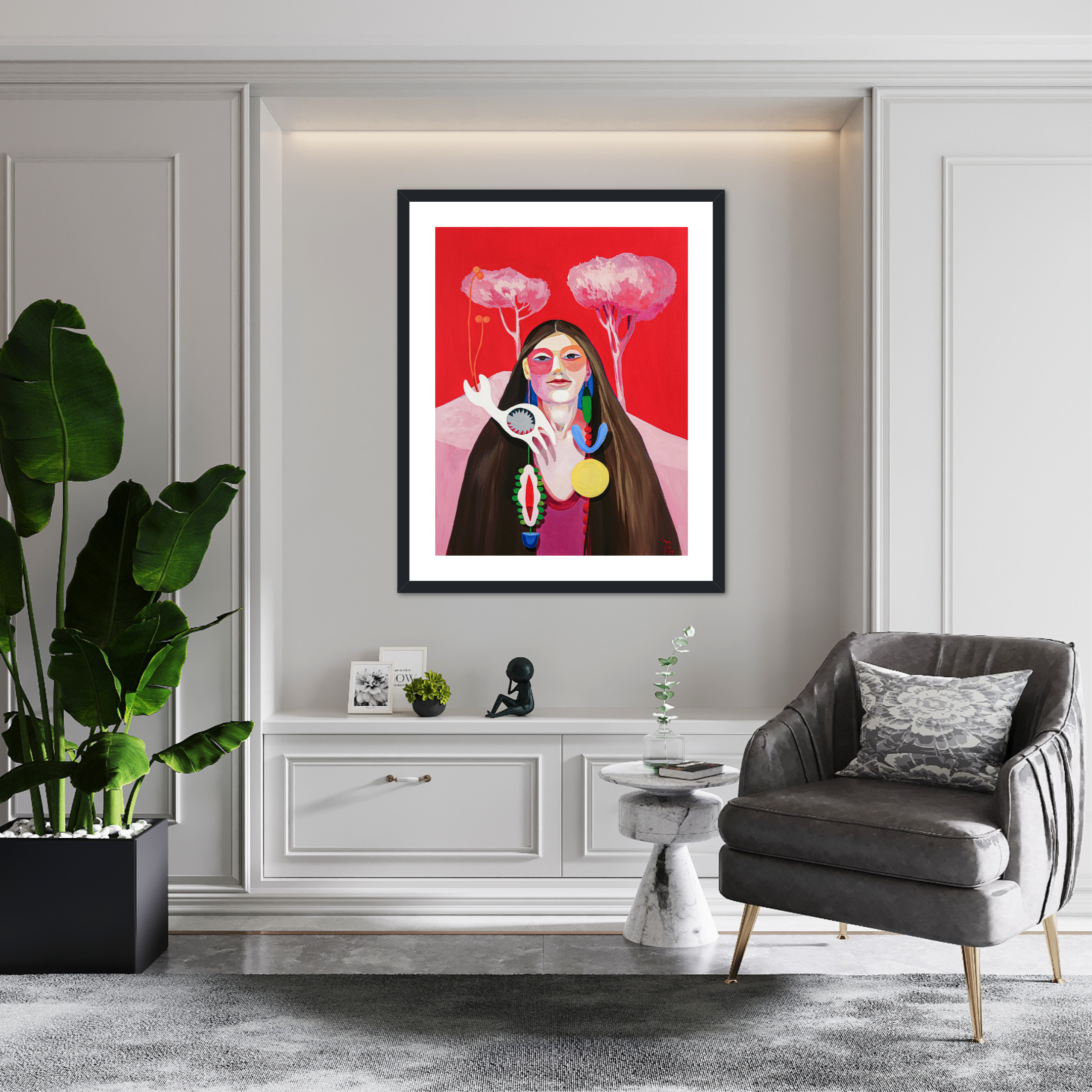 'The Feeling Of Being Supported' Fine Art Print