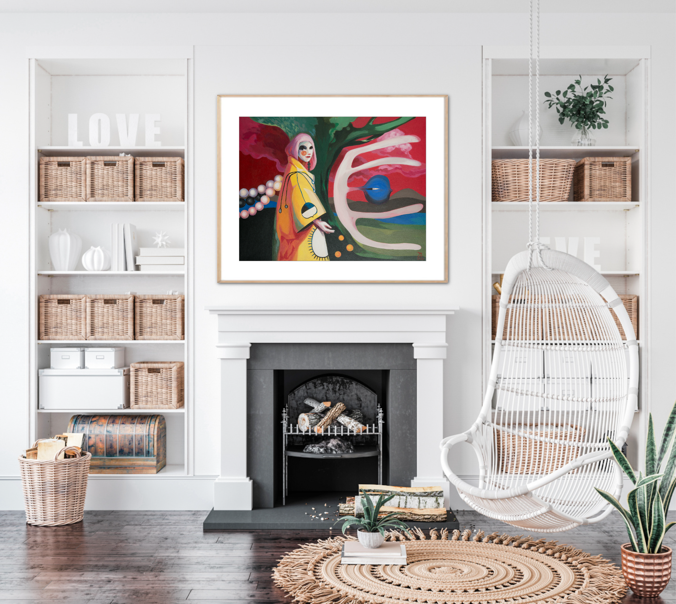 'I Am The Sun' Fine Art Print