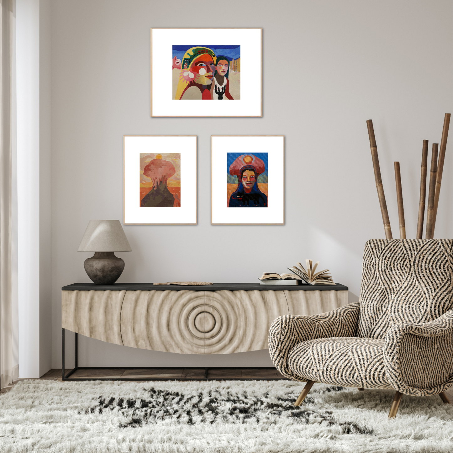 'Ich Durchschaue Dich Mit Freundlichkeit III' Fine-Art-Druck