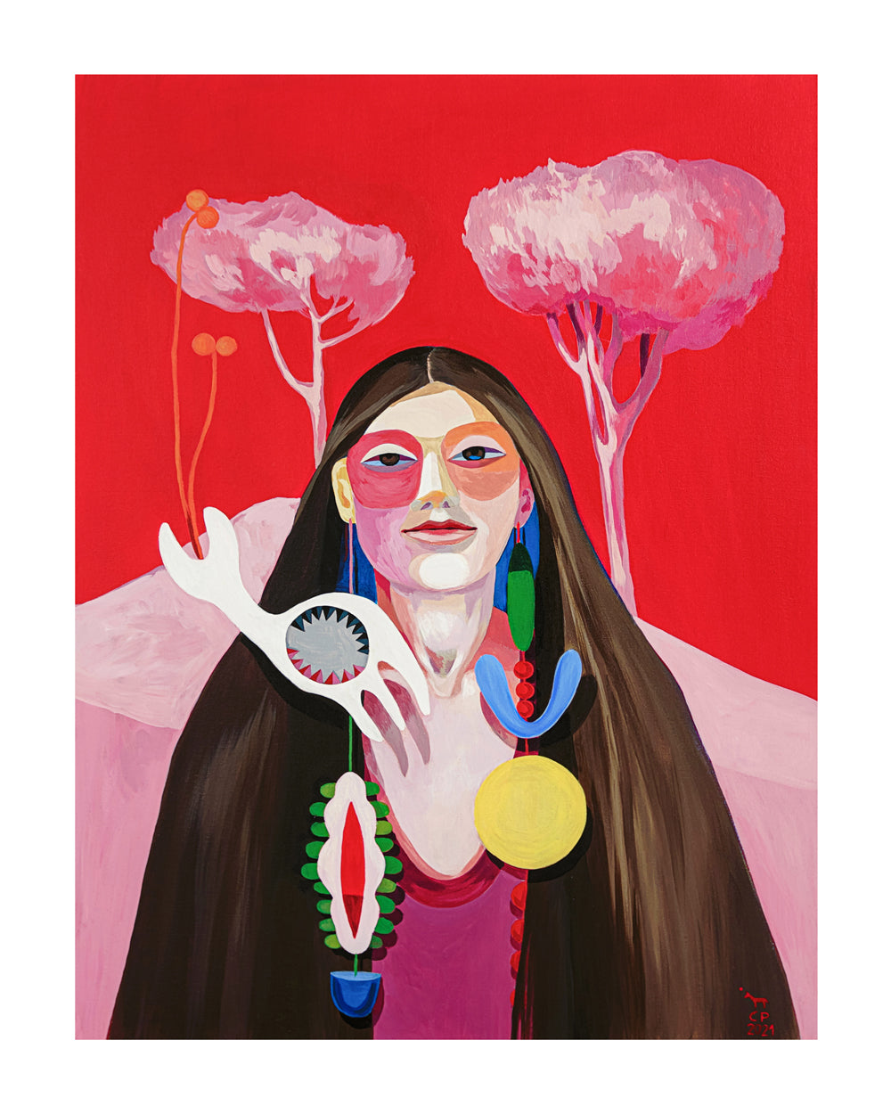 'Das Gefühl Unterstützt Zu Sein' Fine-Art-Druck