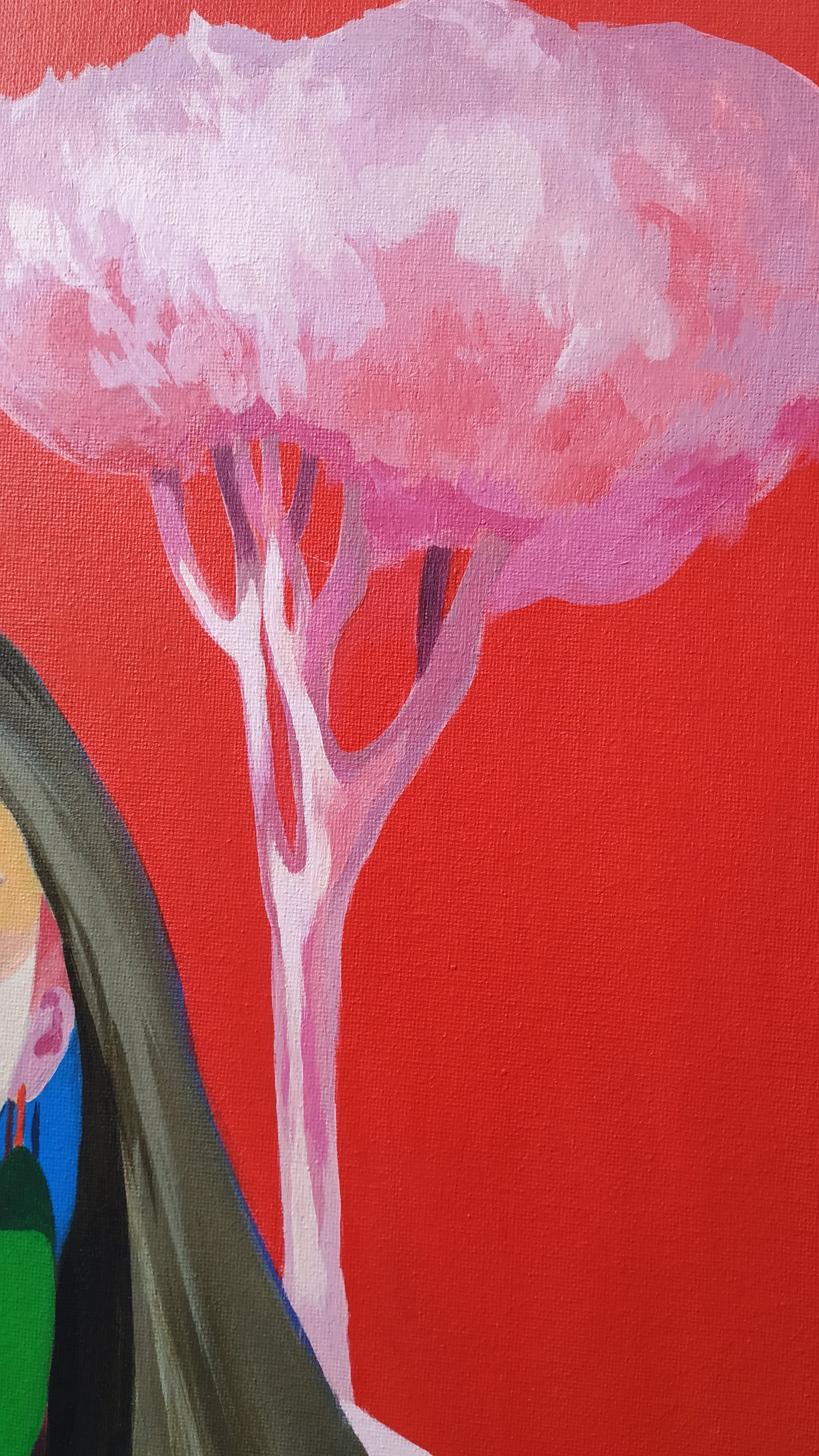'The Feeling Of Being Supported' Original incl. frame