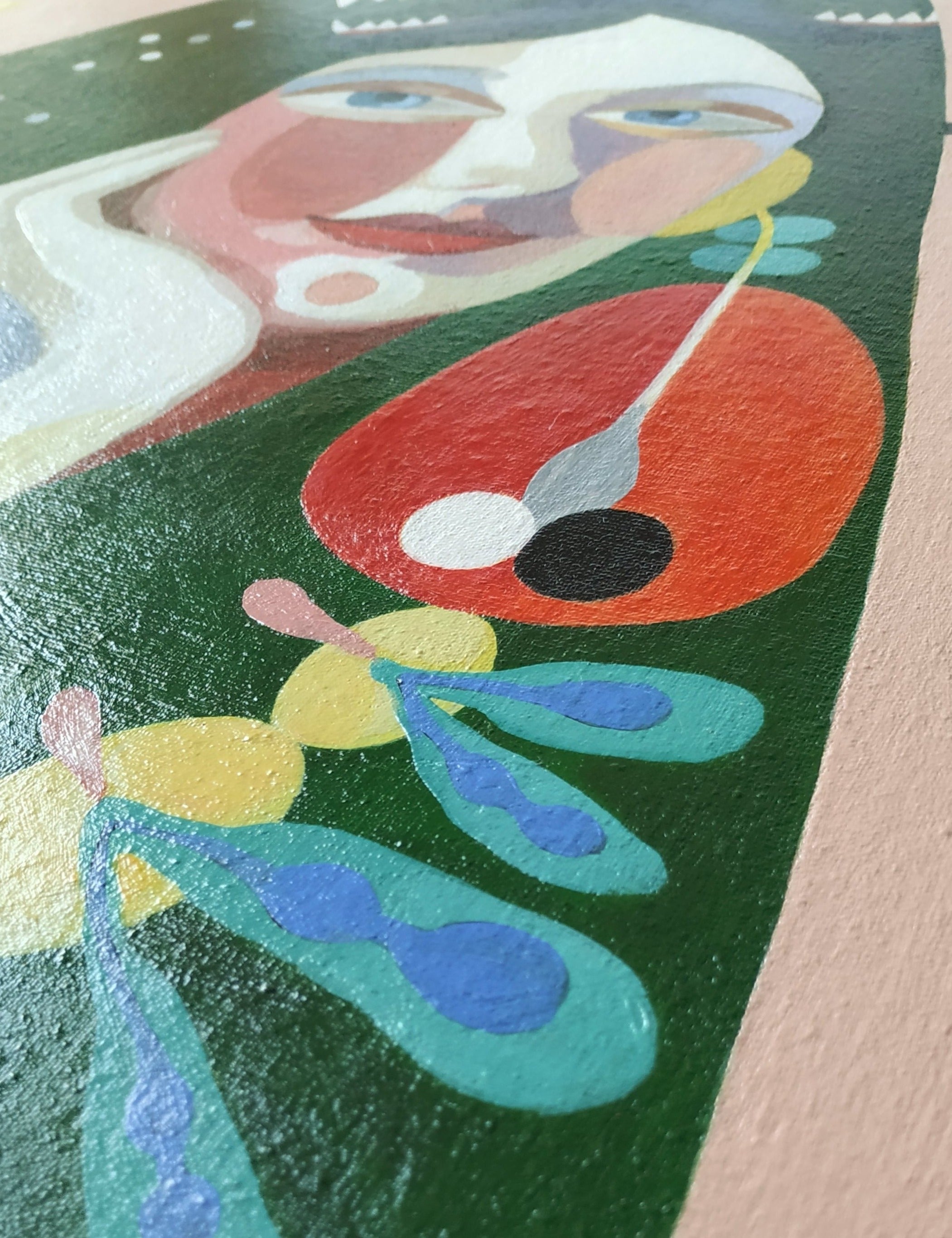 'My Garden' Original incl. frame