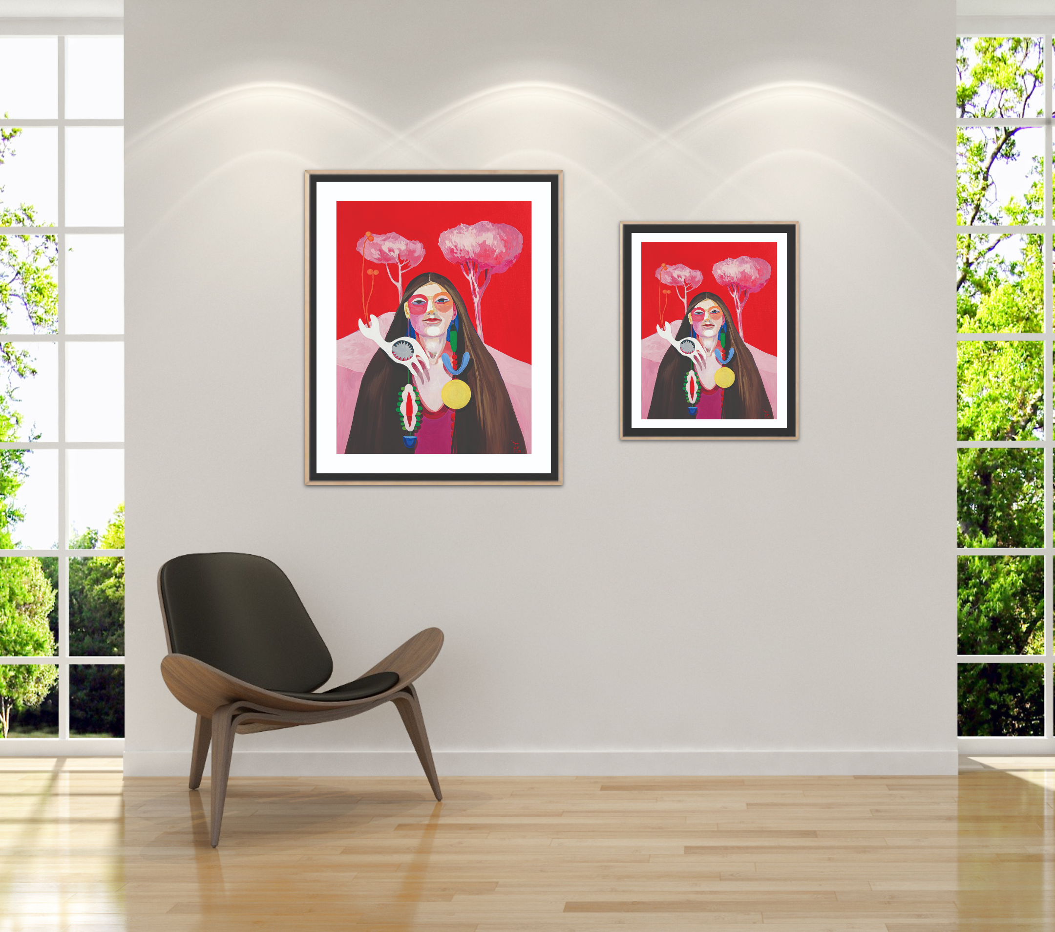 'The Feeling Of Being Supported' Fine Art Print